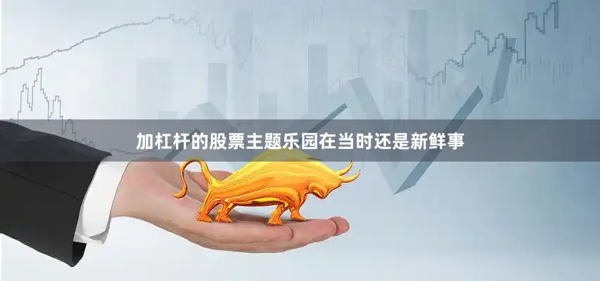 加杠杆的股票主题乐园在当时还是新鲜事